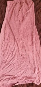 Pink suede  dress